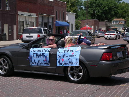 Alexandra and her 'Stang 2006