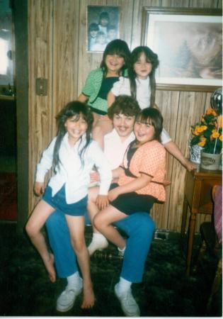 me with my nieces along time ago.i'm about 20