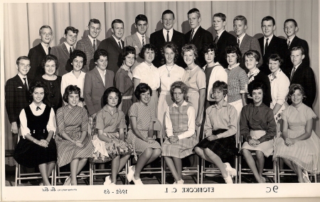 Grade 9 at ECI 1962-63