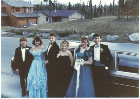 1987 Prom - Senior Girls with Younger Guys!