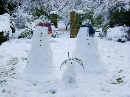 Snow Family...Eddie, Mary & Ruby