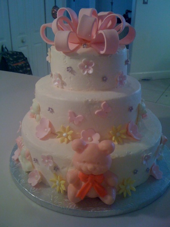 Baby shower cake