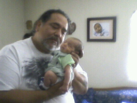 Maxemiliano Bishop de Alarcon w/ Grandpa