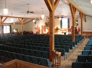 Inside the Hyde Chapel