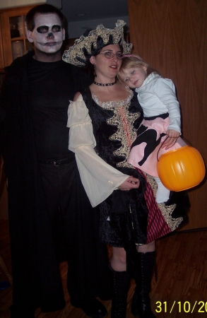My fam, Halloween 2009