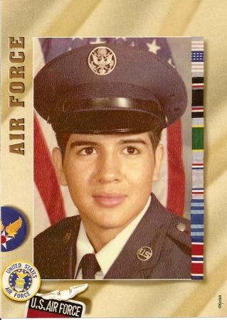 FRESH OUT OF HIGH SCHOOL AND IN THE USAF
