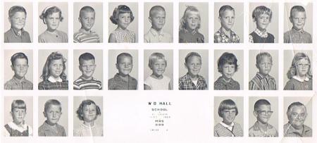 W. D. Hall School, Mrs. Orr..1963