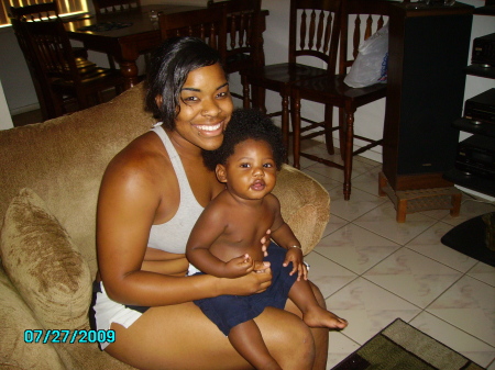 amber and her godson