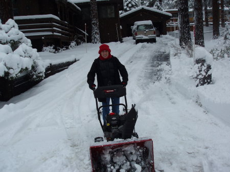 My new toy...the snow blower !