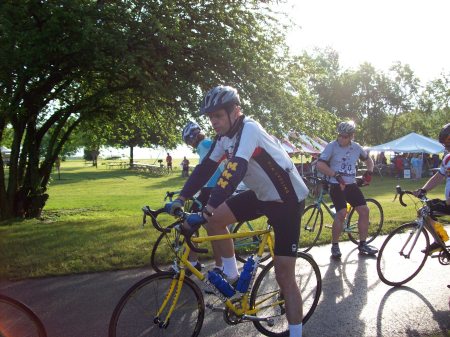 Tour de Cure Island Lake State Park