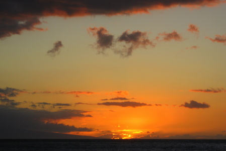 Sunset in Maui-2007