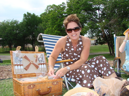 Picnic Lunch at the Polo Match