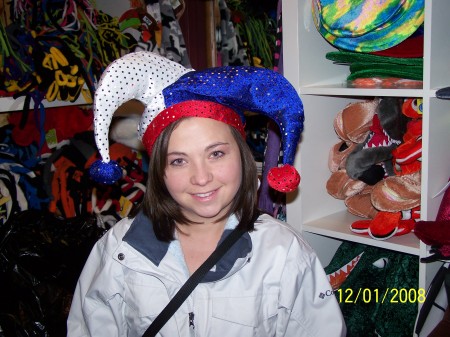 Wife at the Hat Shop in Leavenworth, WA