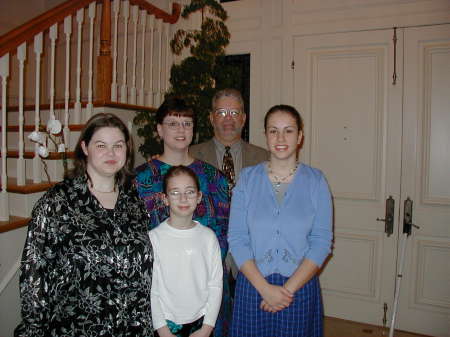 The family, circa 2001.