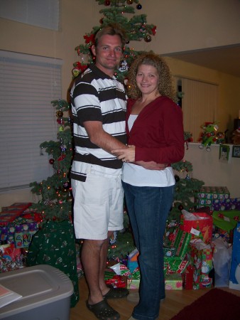 Chuck and I, Christmas 2008