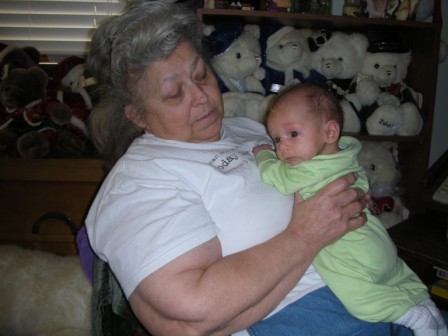 Casey & Great Grandma Kuntz