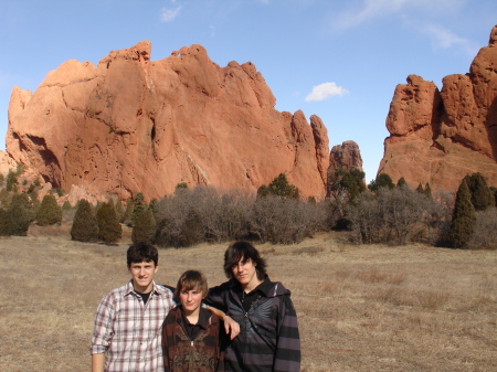 Garden of the Gods - Blake, Andrew and Taylor