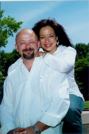 My wife, Bonnie, and me in St. Louis-2006