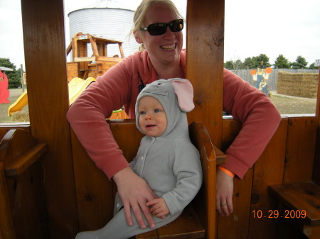 my daughter Jen and grandson Quinn 10/09