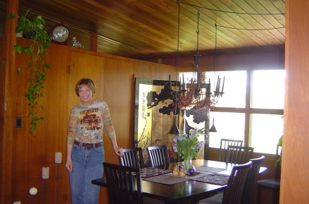 Me in my very small, very cool home...
