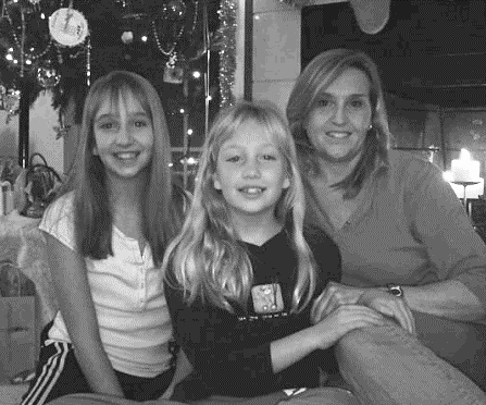 X-mas with my girls 2009