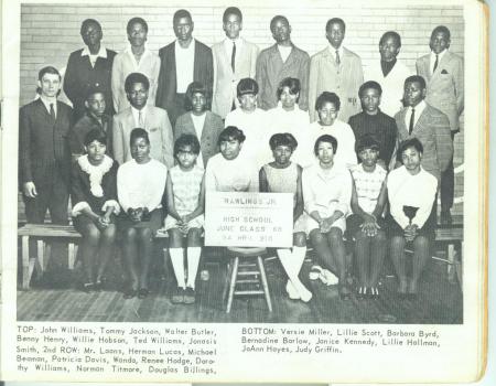 RAWLINGS JR HIGH CLASS OF 1968