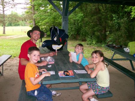 Mark, Cameron, Melanie and Sierra