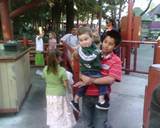 My kids at Knotts