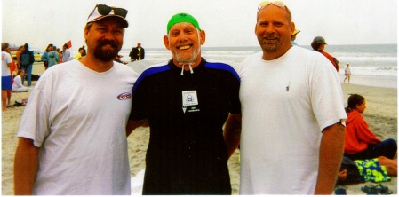 Bodysurfing Championships- Mike, Pops and Lar