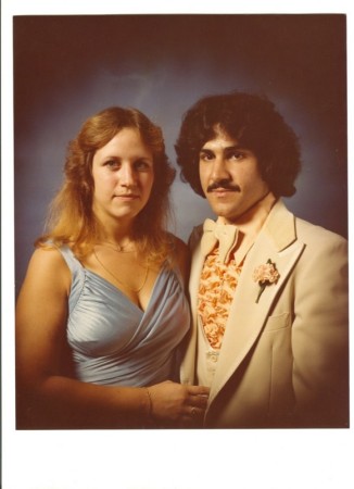 My husband George and I in 1978