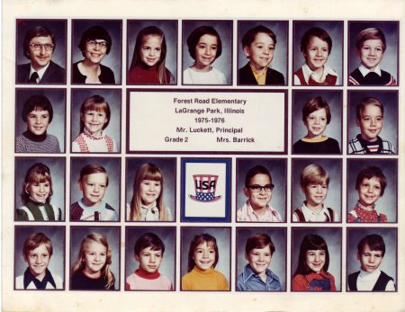 2st Grade - Forest Road Elementary 1975 - 76