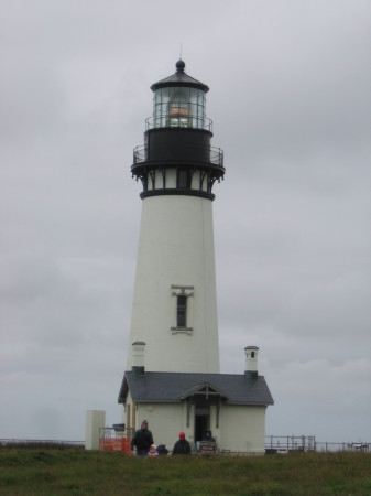 Light house on the Oregon coast