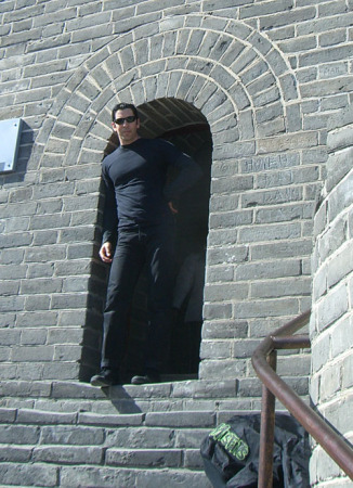 At the Great Wall of China 2008