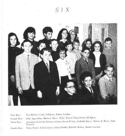 1963/64 ASM 6th Grade Class (Class of 1970)