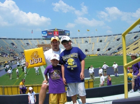 Me and the boys LSU 2008