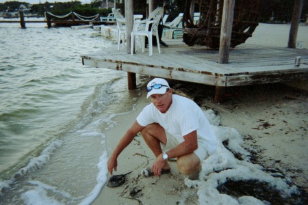 Gregory in Key Largo..