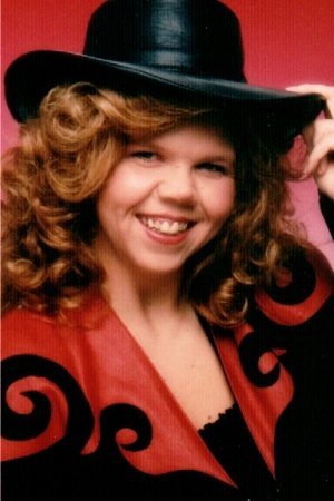 Cindi-Dec '94, fun glam pic