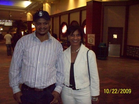 me and my boss after stevie wonder concert