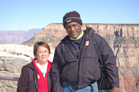 Me and wife Susan at Grand Canyon