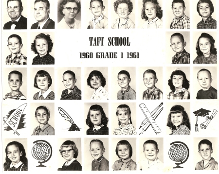 1st grade clase Taft Elem. 1960-1961 (pt.list