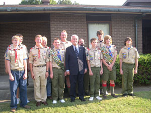 My sons were active in boy scouts