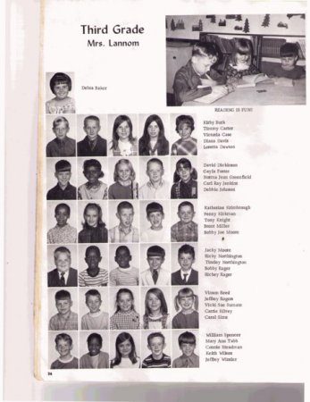 1971 3rd Grade Year Book