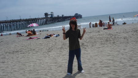 Bo at the beach Oceanside,Ca