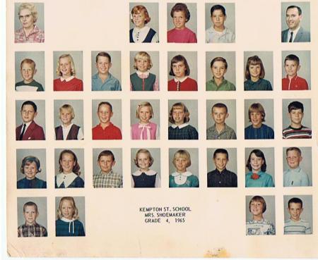 Kempton St. School, 4th grade 1965