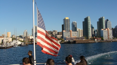 San Diego view from the bay