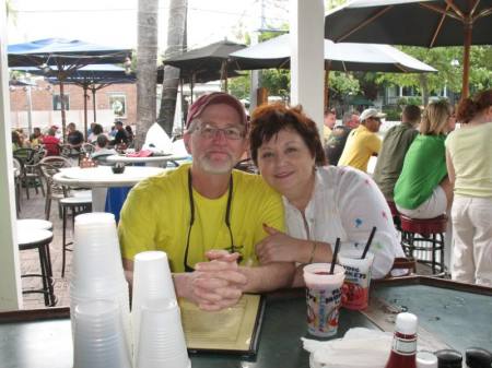 Tony and me in Key West
