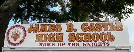 castle high school banner