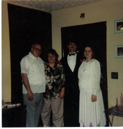 My Wedding Night!  Dec 31, 1989