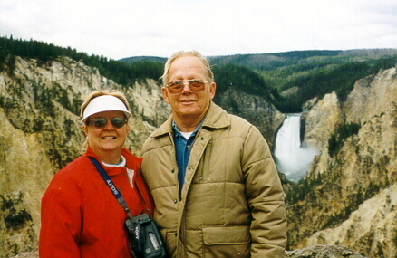 Niagara Falls of Yellowstone National Park