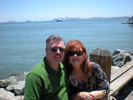 Dave & me in San Francisco 7/09